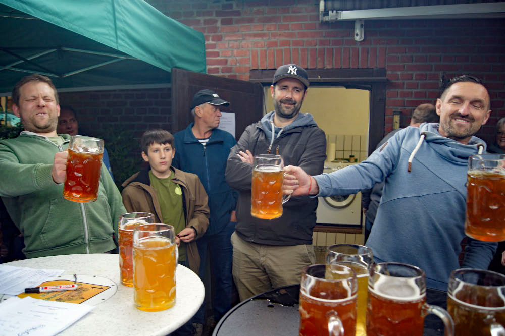 Bierkrugstemmen Gahlen- Die Muskeln brennen