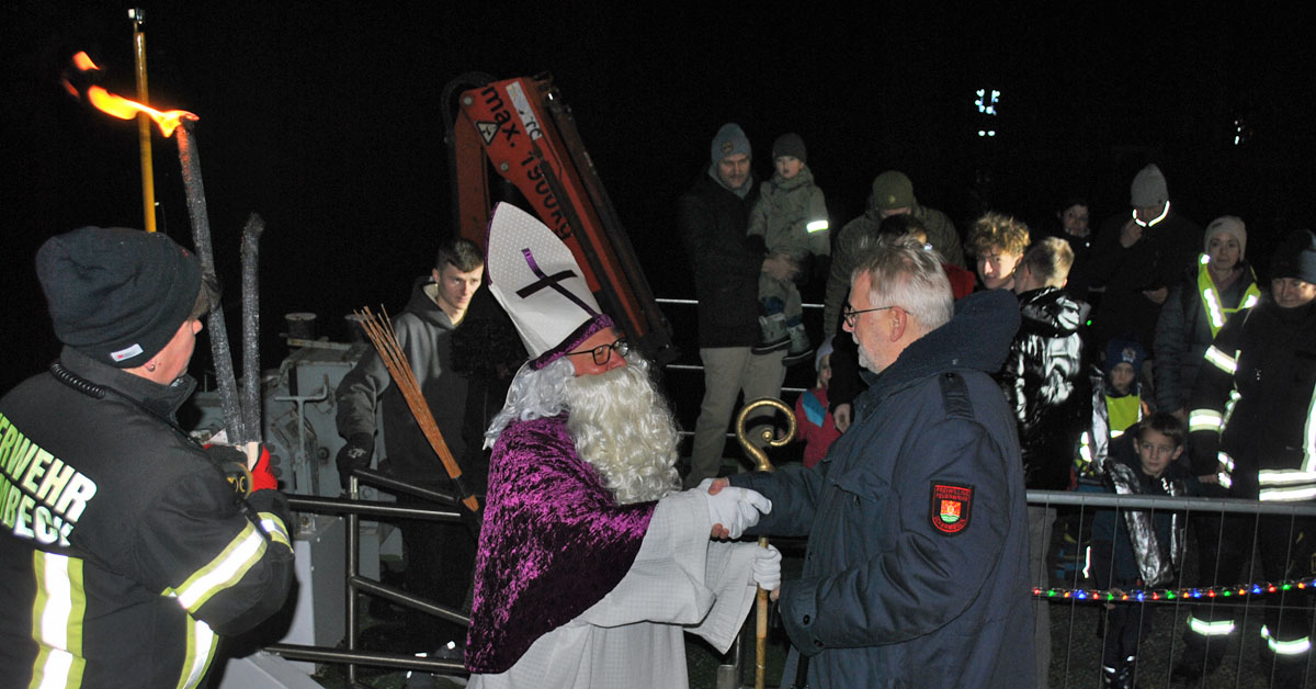 Der Nikolaus kommt 2025 wieder nach Gahlen