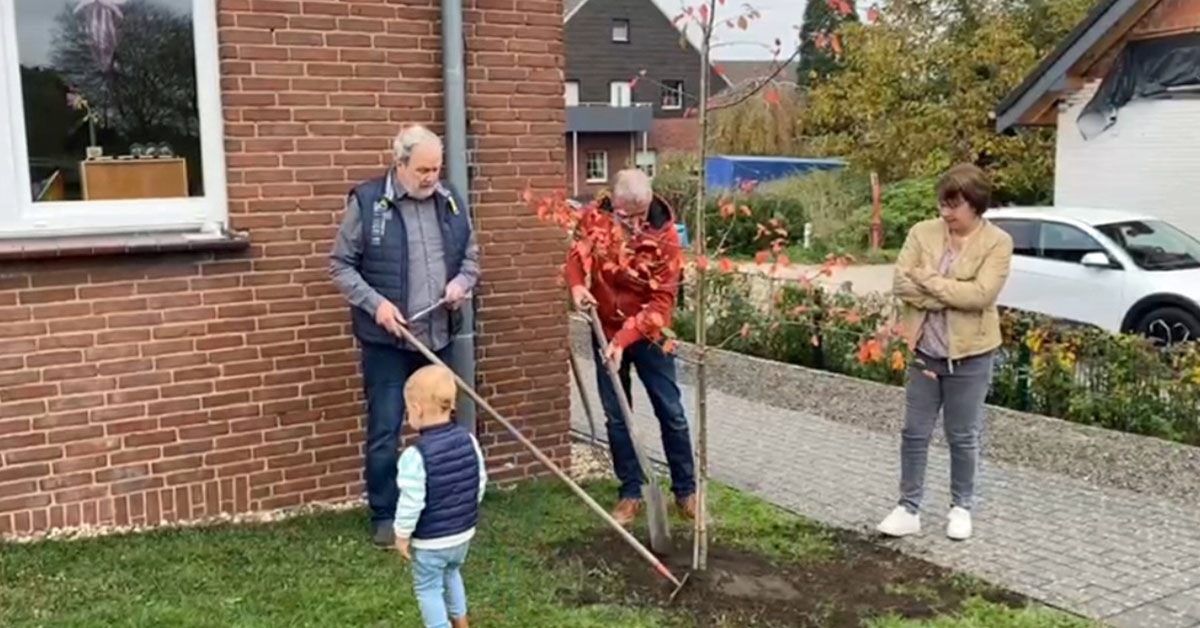 Turmverein Damm-Baumpflanz-Challenge Schermbeck
