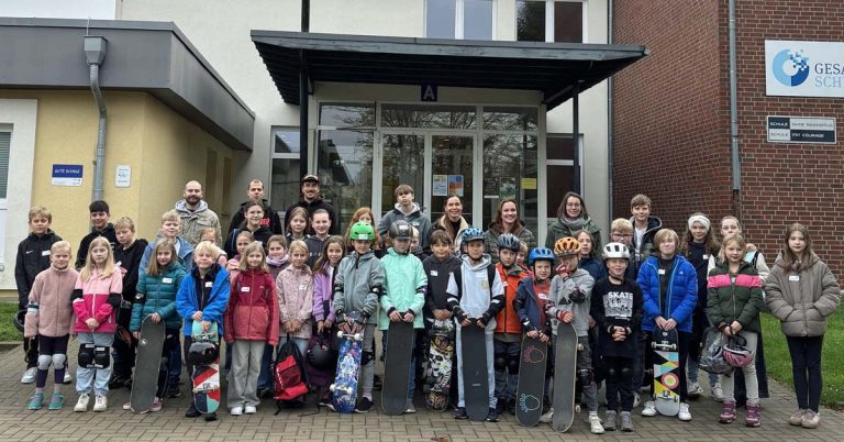 Westenergie-Skateboardworkshop-in Schermbeck (
