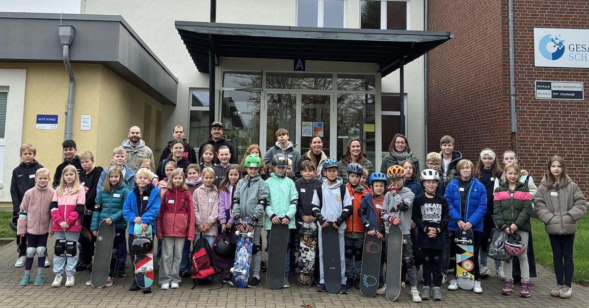 Westenergie-Skateboardworkshop-in Schermbeck (