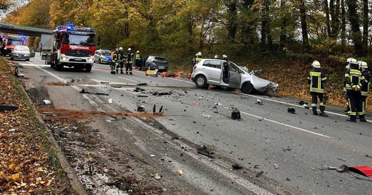 Tödlicher Unfall-B58-Schermbeck