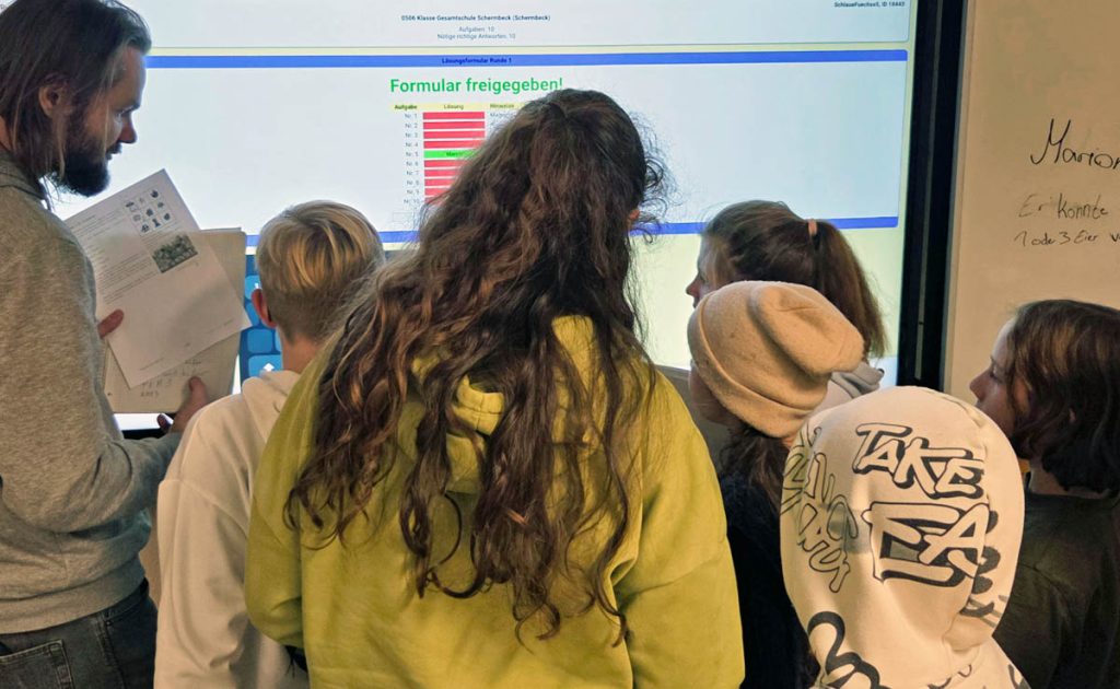 Lange Nacht der Mathematik an der Gesamtschule Schermbeck