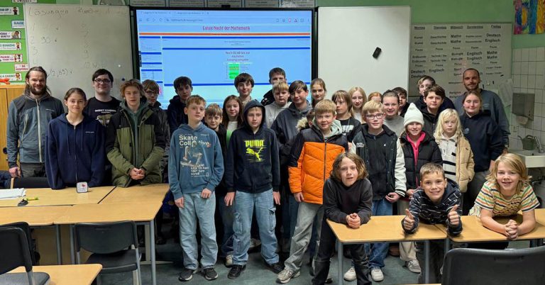 Lange Nacht der Mathematik an der Gesamtschule Schermbeck