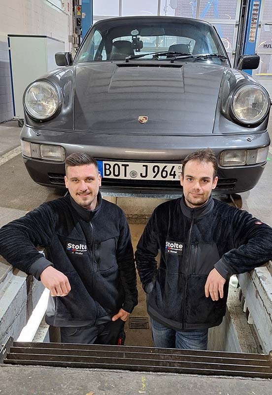 Autowerkstatt Stolte Schermbeck Jan Stolte Marvin Werner