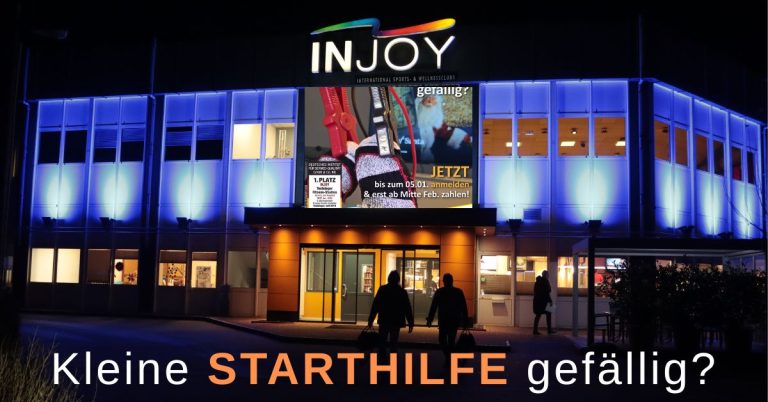 INJOY Dorsten bietet motivierende Starthilfe!