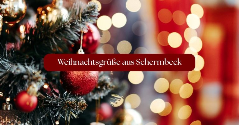 Weihnachtsgrüße 2025 aus Schermbeck