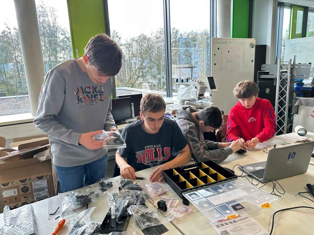 Gesamtschule Schermbeck 3D-Drucker Projekt begeistert junge Tüftler