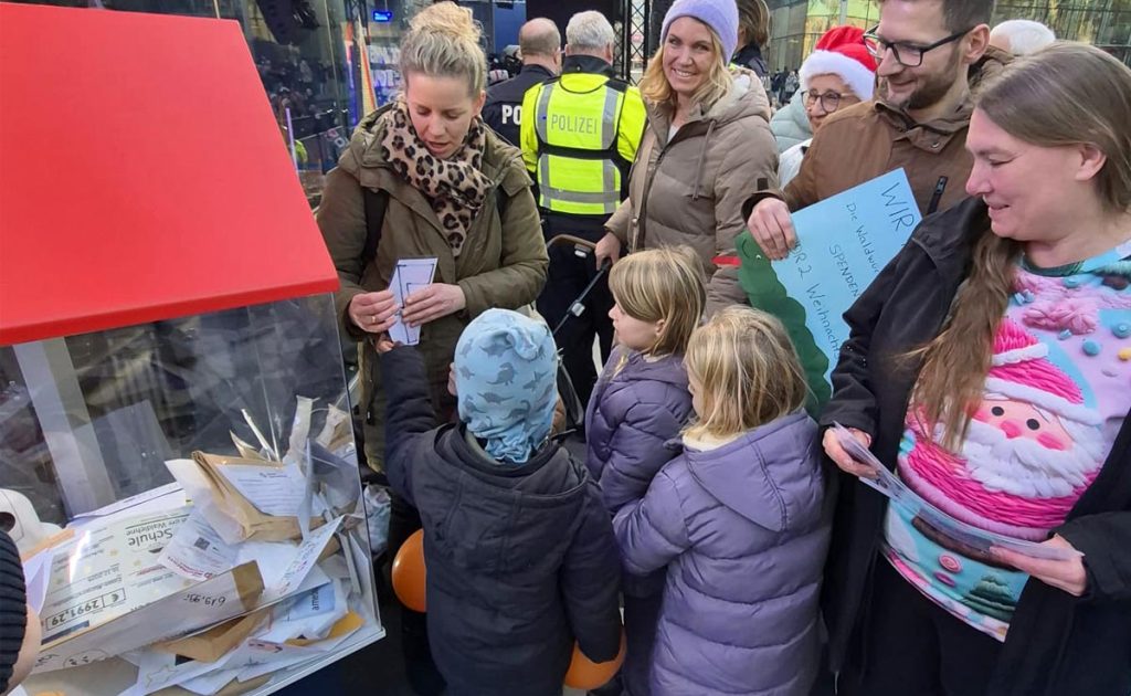 Waldwürmer Raesfeld beim WDR 2 Weihnachtswunder in Essen