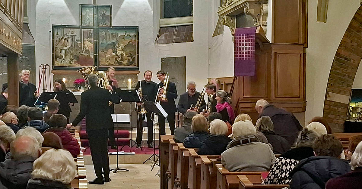 Posaunenchor feiert Premiere in der St.-Georgskirche Schermbeck