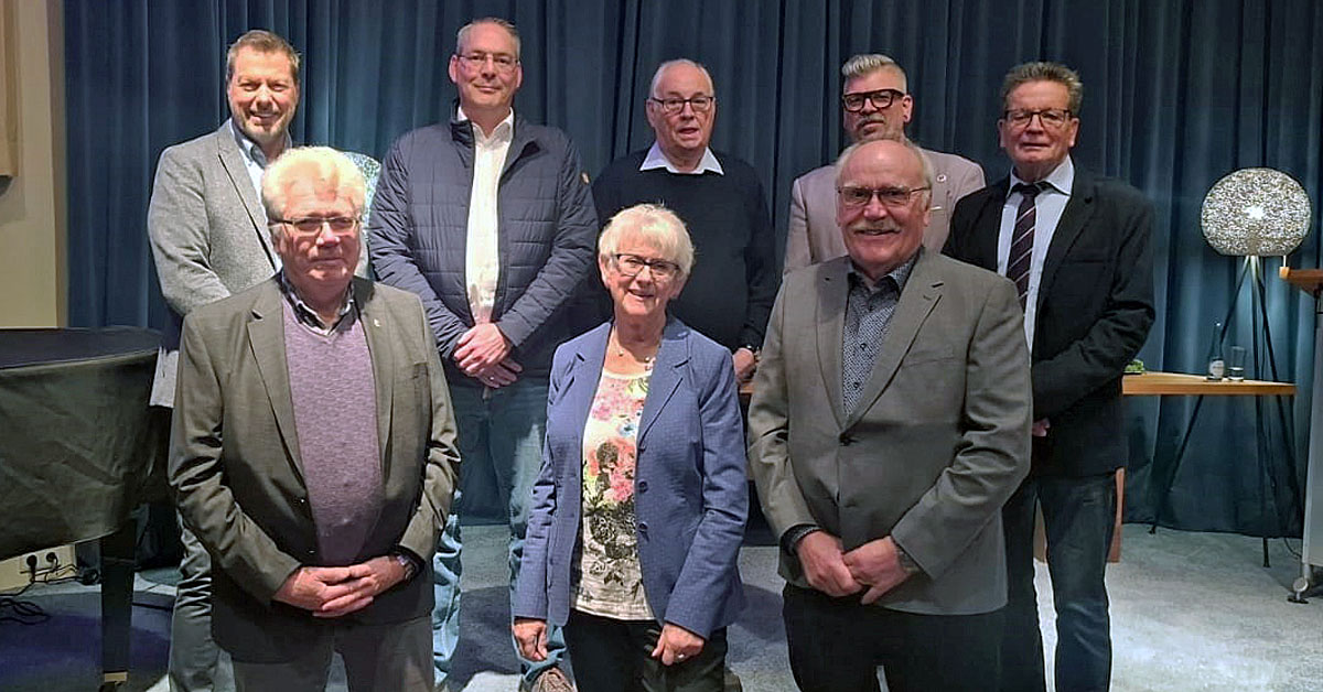 Verabschiedung-Ehemalige Ratsmitglieder Schermbeck