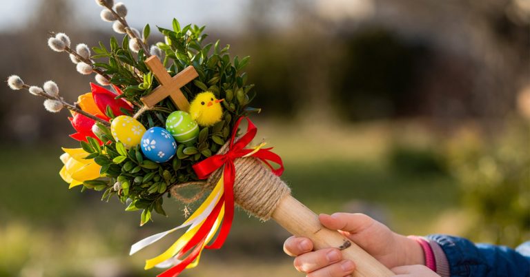 Palmstock zu Ostern