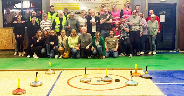 Eisstockturnier Schermbeck: Team Daubendebakel gewinnt