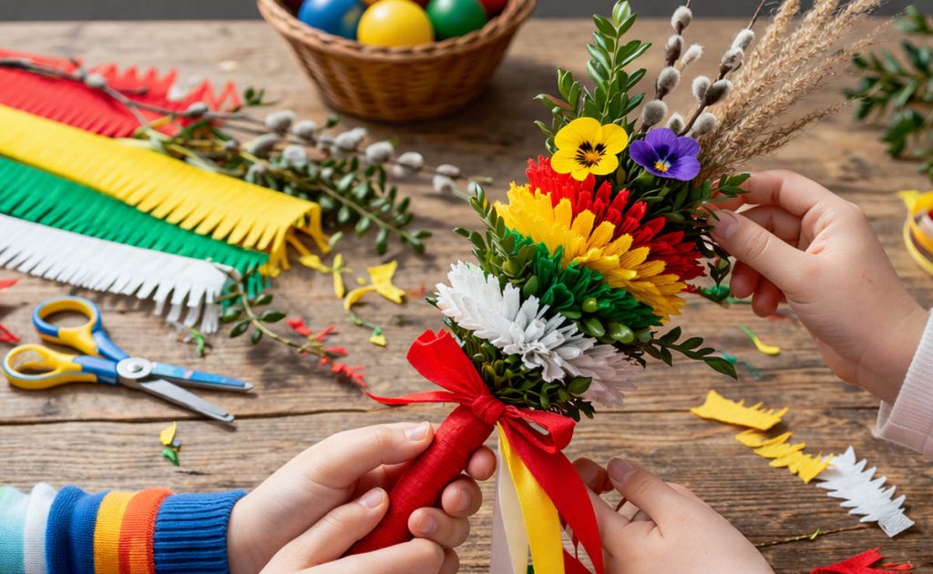 Tradition Palmstock zu Ostern