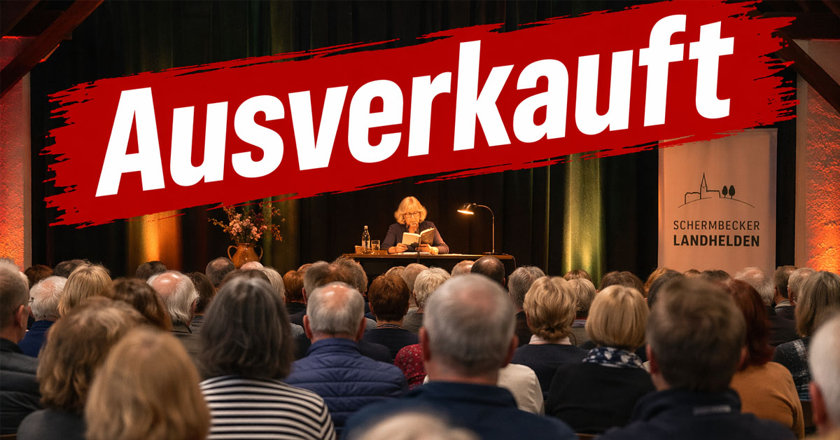 Ausverkauft-Lesung in Schermbeck
