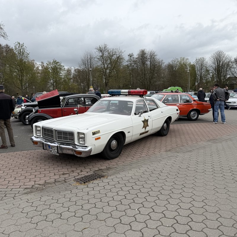 Oldtimer Treffen am Rathaus in Schermbeck