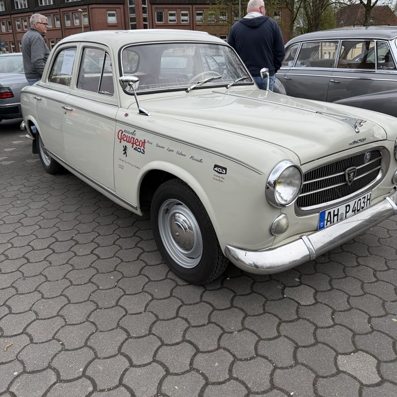 Oldtimer Treffen am Rathaus in Schermbeck