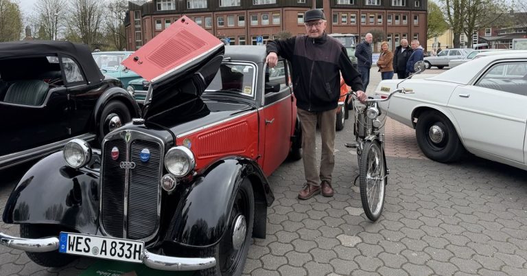 Oldtime Treffen am Rathaus in Schermbeck