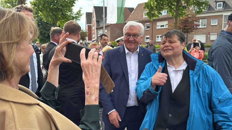 Besuch von Bundespräsident Frank-Walter Steinmeier in Dorsten