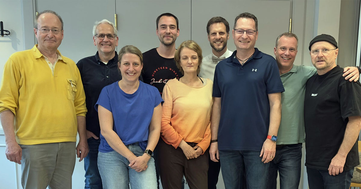 Vorstand des SV Schermbeck Handball bei der Jahreshauptversammlung 2026