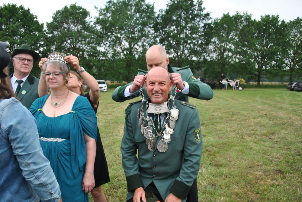 Inthronisierung Königspaar Damm