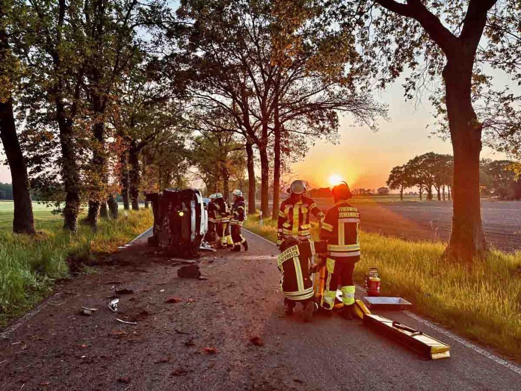 Unfall Dämmerwlder Straße