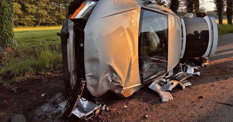 Unfall auf der Dämmerwalder Straße in Schermbeck