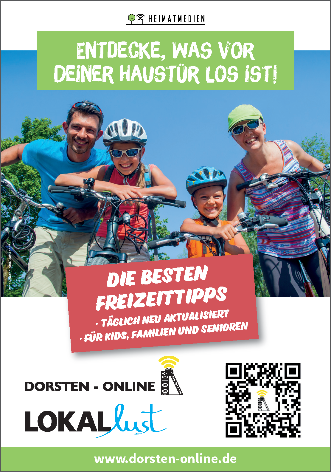 Anzeige zum Freizeitspezial 2026 auf Schermbeck-Online
