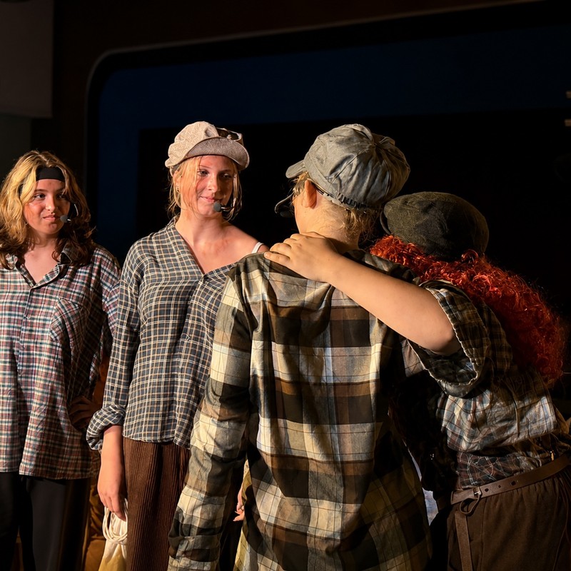 Musical "die rote Zora" in der Gesamtschule Schermbeck