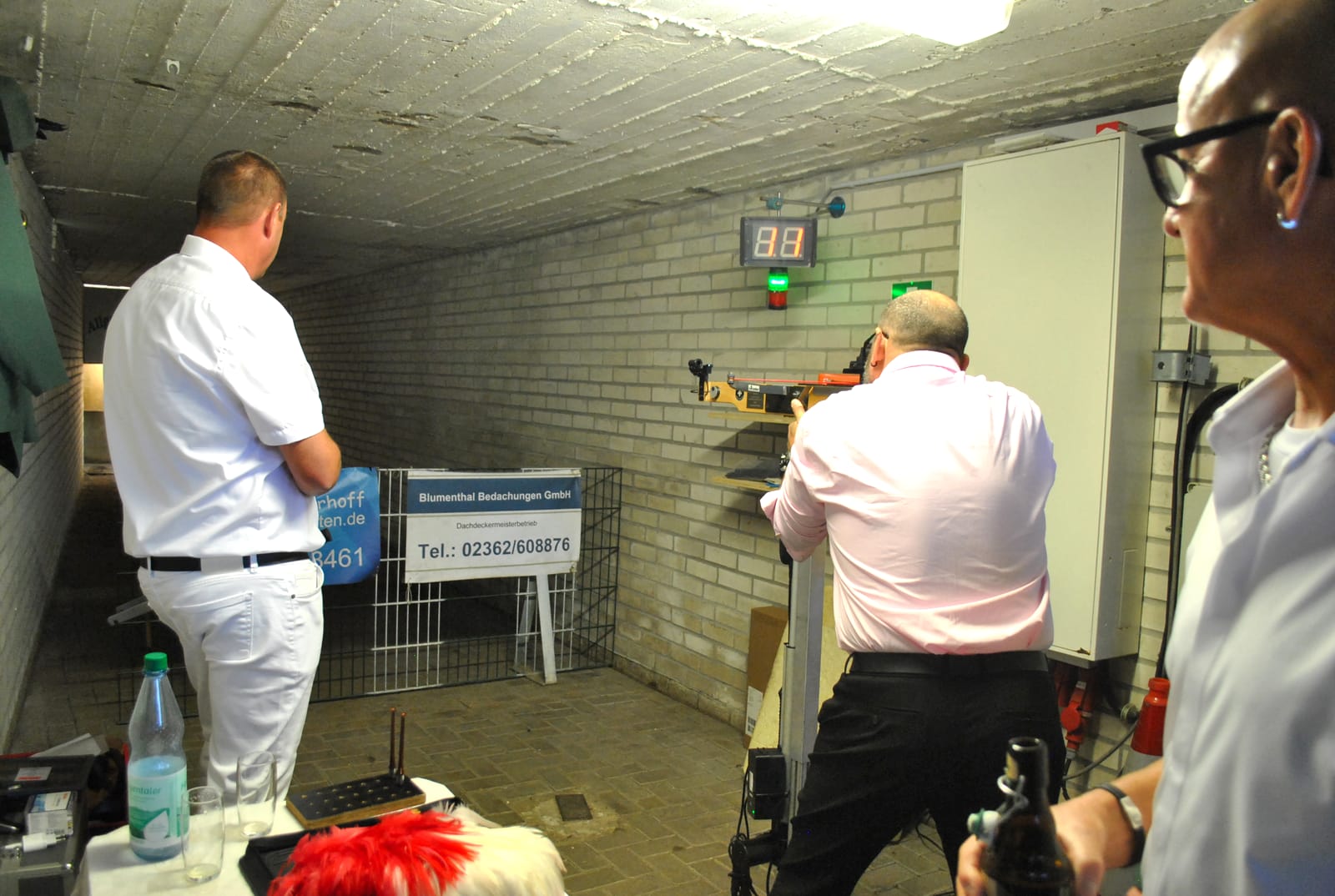Der entscheidende Schuss beim Königsschießen des Schützenfestes Gahlen 2026