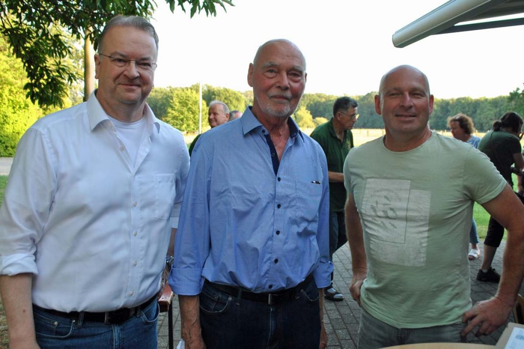 Elmar Venohr, Heinz Neu und Sven Domeyer. 