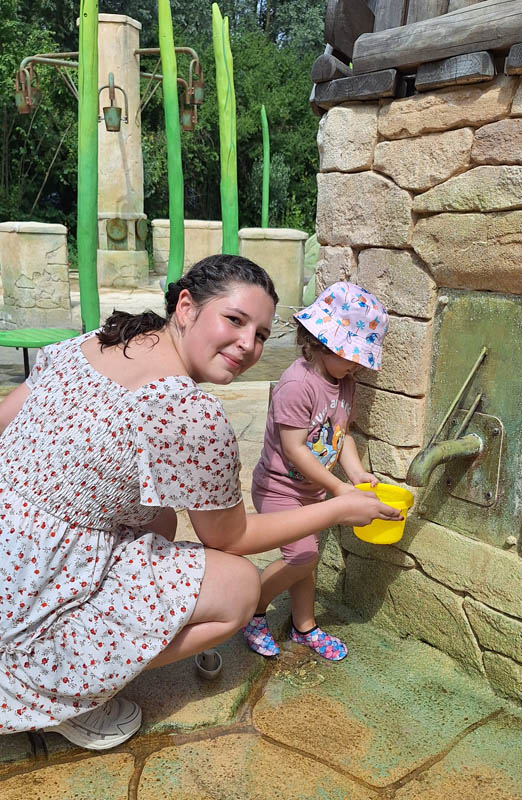 Schloss Beck Eröffnung Wasserspielplatz Beckis Wasserzauber