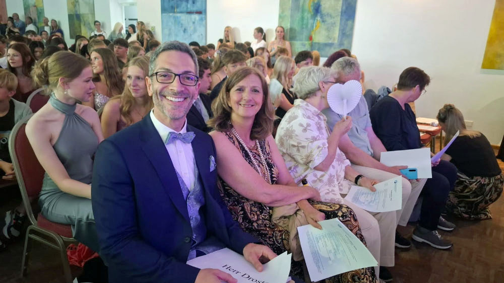 Schulleiter Christoph Droste und seine Stellvertreterin Kerstin Niklas-Janas