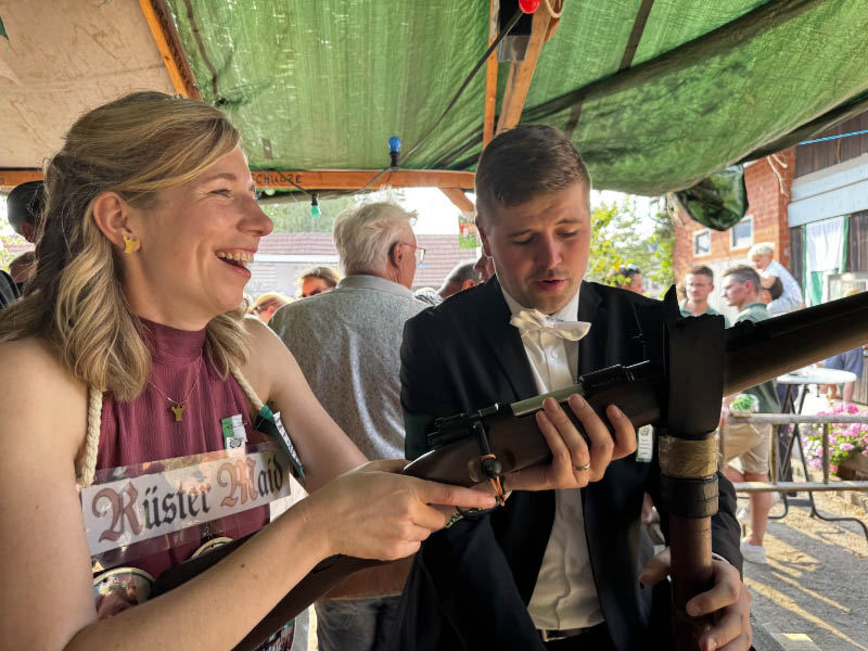 Fähnchenschützenfest in Altschermbeck-Buschhausen