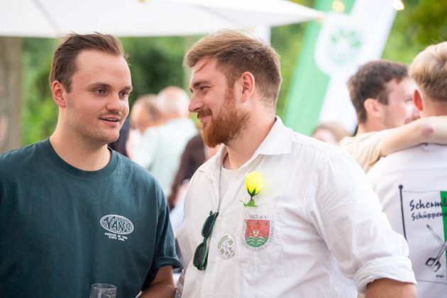 Thronball der Kilian-Sch&uuml;tzengilde Schermbeck 2026 am M&uuml;hlenteich