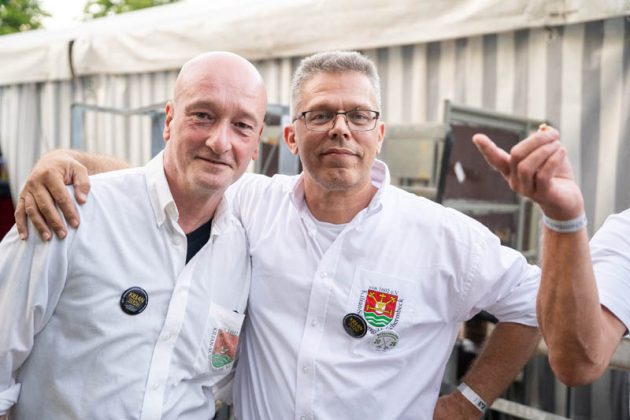 Thronball der Kilian-Sch&uuml;tzengilde Schermbeck 2026 am M&uuml;hlenteich