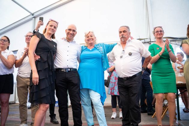 Thronball der Kilian-Sch&uuml;tzengilde Schermbeck 2026 am M&uuml;hlenteich