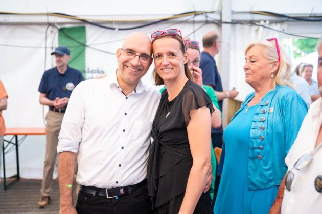 Thronball der Kilian-Sch&uuml;tzengilde Schermbeck 2026 am M&uuml;hlenteich