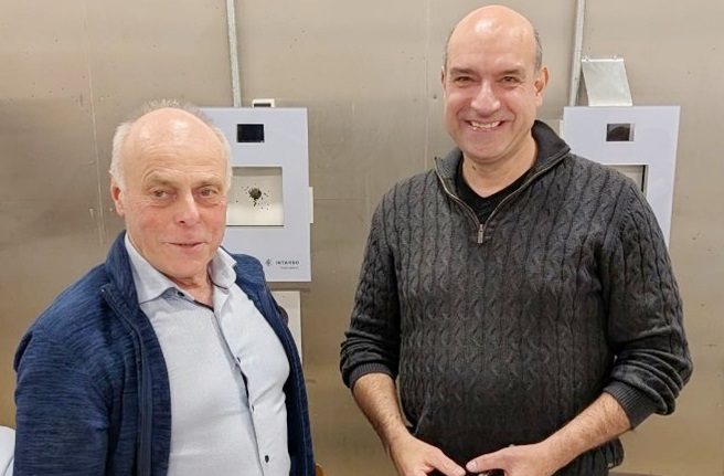Gerd Graaf und Markus Redeker bei den Sportschützen Schermbeck