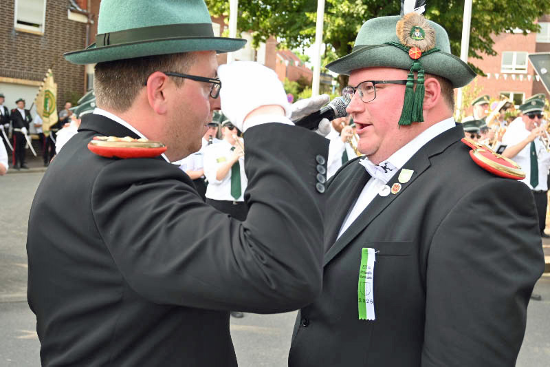 Offiziere der Kiliangilde Altschermbeck