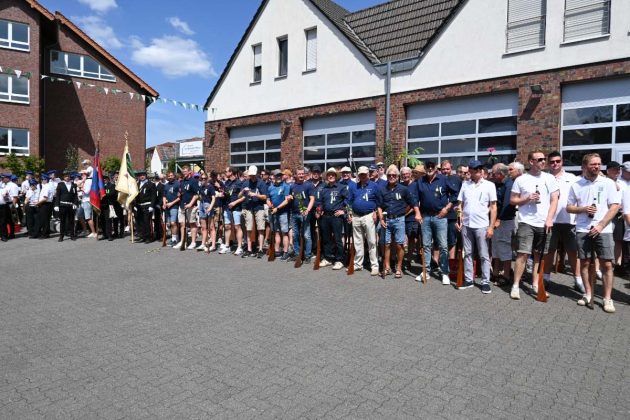 Parade der Kilian-Sch&uuml;tzengilde Altschermbeck 2026