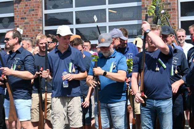 Parade der Kilian-Sch&uuml;tzengilde Altschermbeck 2026