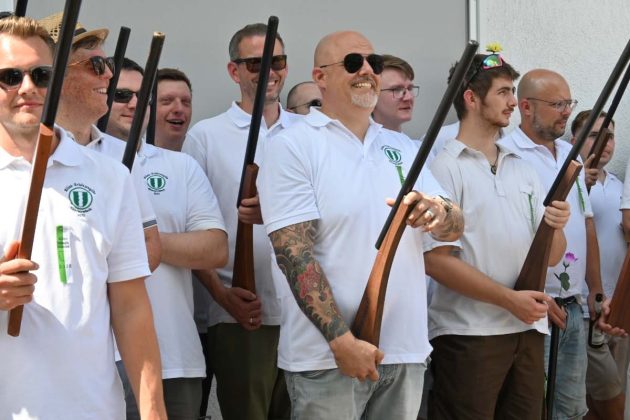 Parade der Kilian-Sch&uuml;tzengilde Altschermbeck 2026