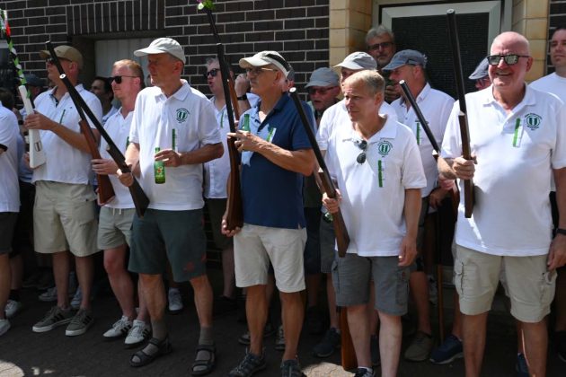 Parade der Kilian-Sch&uuml;tzengilde Altschermbeck 2026