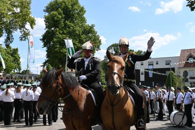 Parade der Kilian-Sch&uuml;tzengilde Altschermbeck 2026