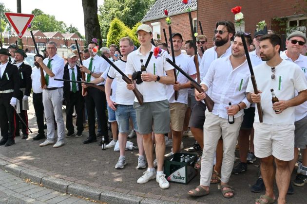 Parade der Kilian-Sch&uuml;tzengilde Altschermbeck 2026