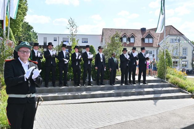 Parade der Kilian-Sch&uuml;tzengilde Altschermbeck 2026