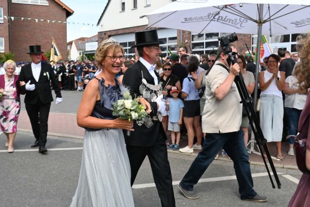 Parade der Kilian-Sch&uuml;tzengilde Altschermbeck 2026