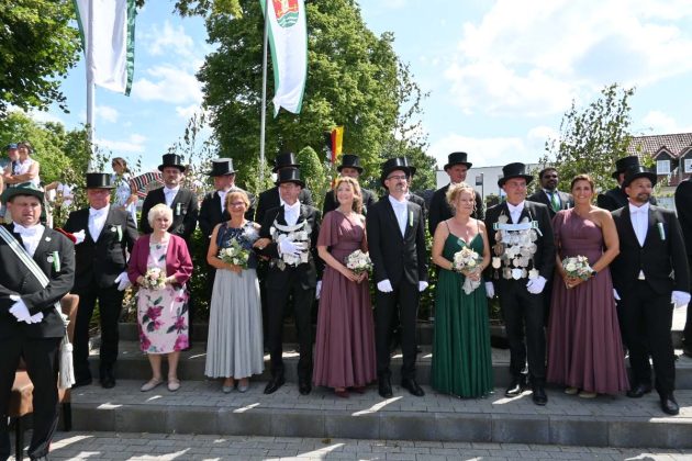 Parade der Kilian-Sch&uuml;tzengilde Altschermbeck 2026