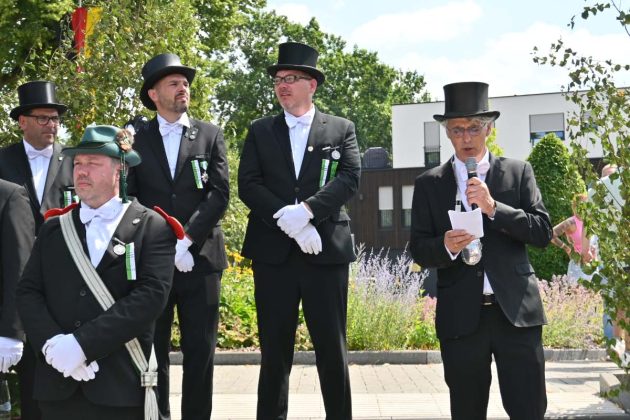 Parade der Kilian-Sch&uuml;tzengilde Altschermbeck 2026